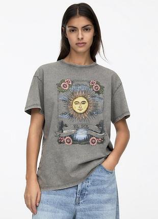 Трендова футболка pull&bear