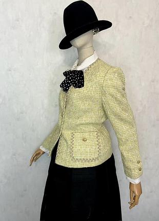 Винтаж,тведовой,шерсть жакет,люкс бренд,marie claire,