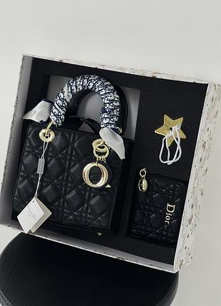 Набір жіночий подарунковий  - сумка та гаманець