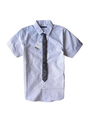 Рубашка шведка тенниска с галстуком next