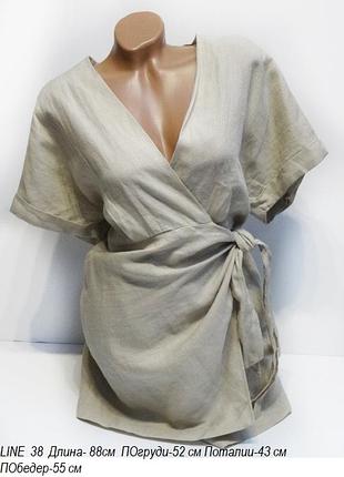 Сукня  туніка льняное платье туника