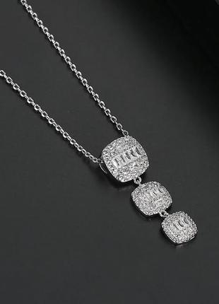 Вишукане кольє з фіанітами