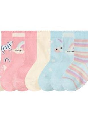 Шкарпетки lupilu  для дівчинки
упаковка(7пар)
