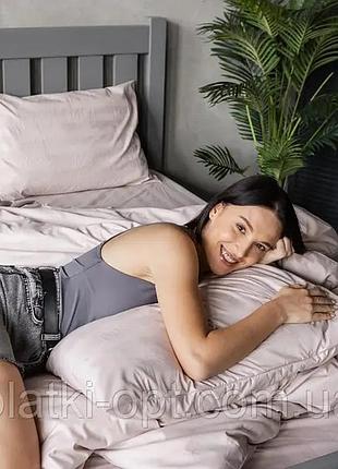 Постіль з страйп састину