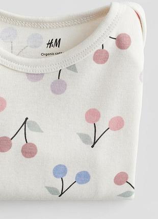 Боді для дівчинки h&m 68 74 80 86 925 фото