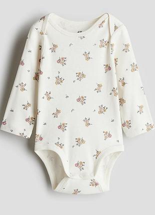 Боді для дівчинки h&m 68 74 80 86 923 фото