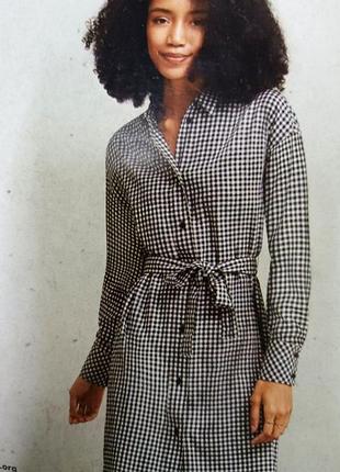 Сукня сорочка 42/44 м наш 48-50 esmara платя рубачка фланель