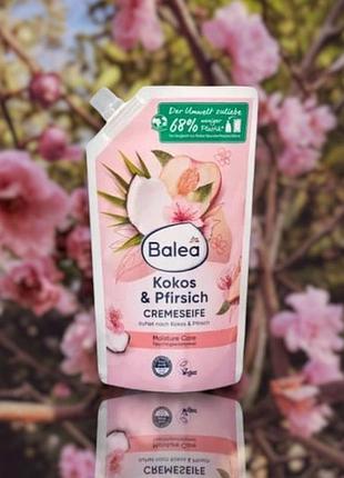 Balea kokos & pfirsich запаска рідке мило кокос і персик 500 ml