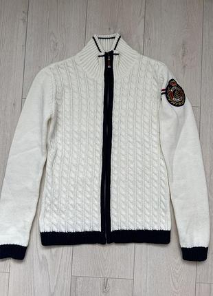 Женский шерстяной кардиган polo club