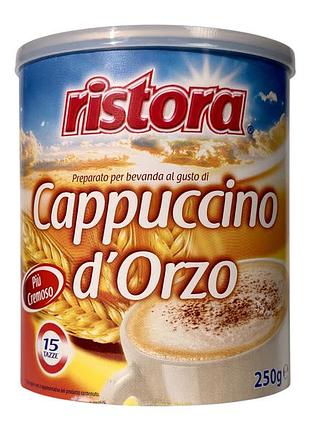 Ячменное капучино ristora cappuccino d orzo piu cremoso 15 порций, 250 г