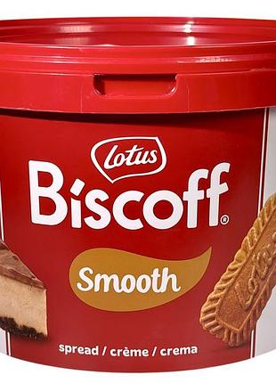 Бісквітна паста lotus biscoff кремова creamy, 3kg