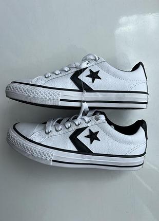 Кеды converse кожаные 4
