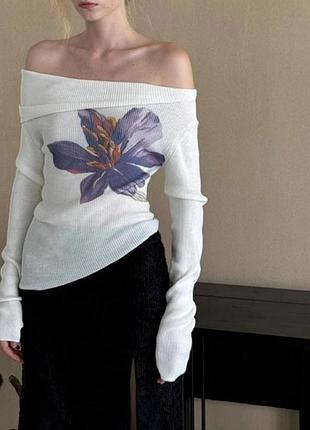 Кофтинка на одне плече