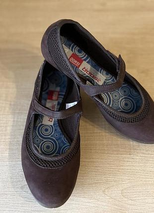 Туфлі балетки mary jane з  натуральної шкіри spring boost dorsi