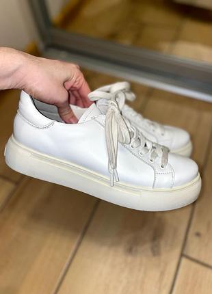 Кеды кожаные стелька 24.5