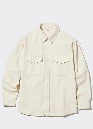 Верхняя вельветовая рубашка corduroy oversized work shirt, оригинал