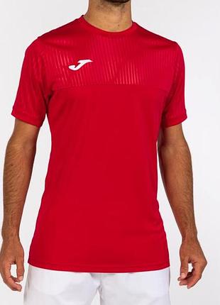 Футболка чоловіча червона joma спортивна