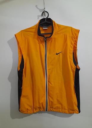 Nike vintage оригинал мужская спортивная жилетка ветровка куртка