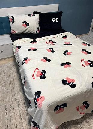 Велюрова  постільна білизна🌿