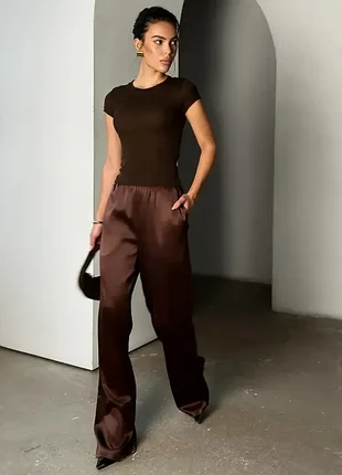 Брюки палаццо h&m p.s