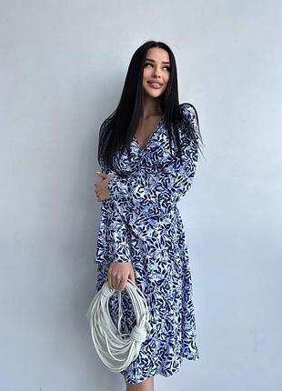 Платье льняное 8