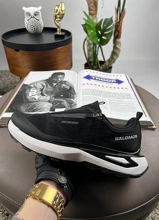 Мужские кроссовки salomon odyssey elmt advanced black white