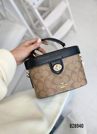 Жіноча шкіряна сумка преміум coach