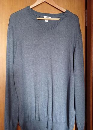 Высококачественный пуловер бренда  burton, размер xl,. состояние нового. состав 50/50% коттон/акрил.