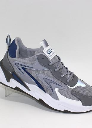 Кросівки 113014 штучна шкіра/текстиль