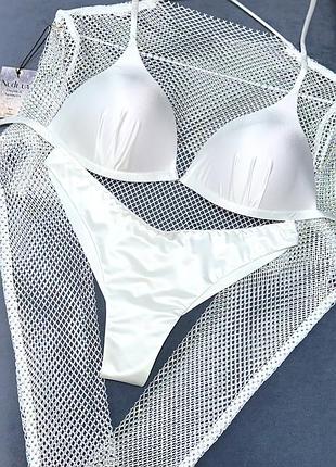 🍦 люкс купальник ручної роботи з шовку бікіні