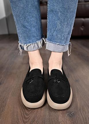 Жіночі лофери seanly black, лофери, жіночі лофери, лофери
