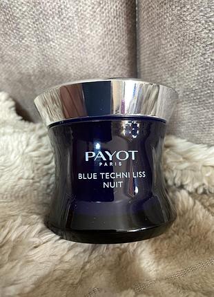 Ночной бальзам, крем payot blue techni liss nuit night
