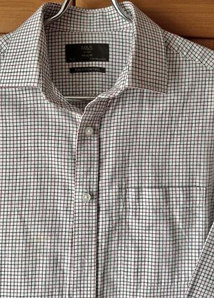 Оверсайз рубашка в клетку marks &amp; spencer