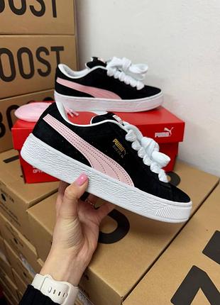 Женские кроссовки puma xl black pink