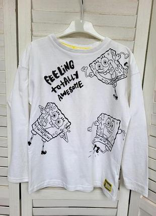 Реглан лонгслив раскраска 8-9 года спанч бобов