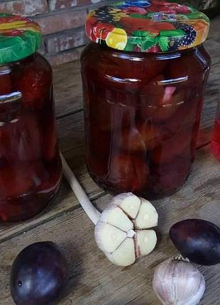Маринованные сливы 0,5 л