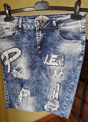 Спідниця джинсова "denim"