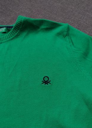 Светр зелений benetton 2