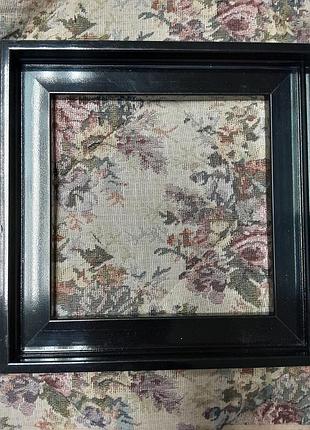 Черная современная рамка для интерьера