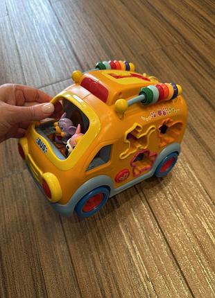 Гра автобус-сортер. limo toy