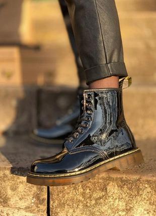 Жіночі черевики dr.martens 1460 black patent