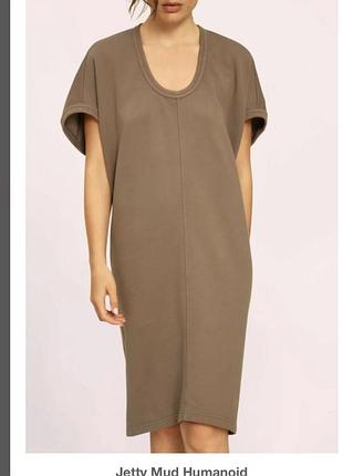 Органическое хлопковое платье оверсайз