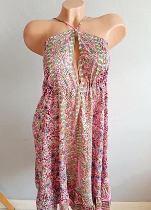 Легкий сарафан (70%шовк+30% віскоза).