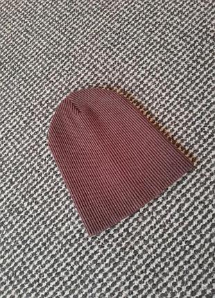 Шапка актуальная рубчик