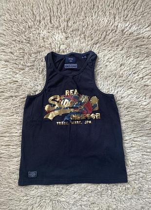 Фирменная хлопковая майка superdry. оригинал