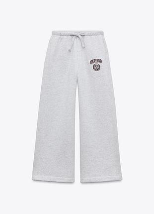 Плюшеві штани harvard university zara
