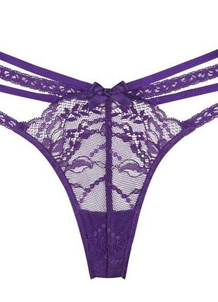 Кружевные сексуальные трусики стринги размера s