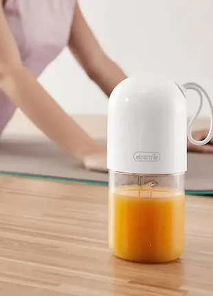 Блендер deerma mini juice blender dem-nu01 [113453] 3