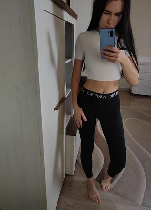 Лосини nike pro нюанс