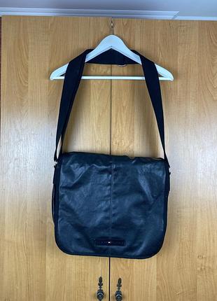 Сумка через плечо tommy hilfiger оригинал 30/40 см